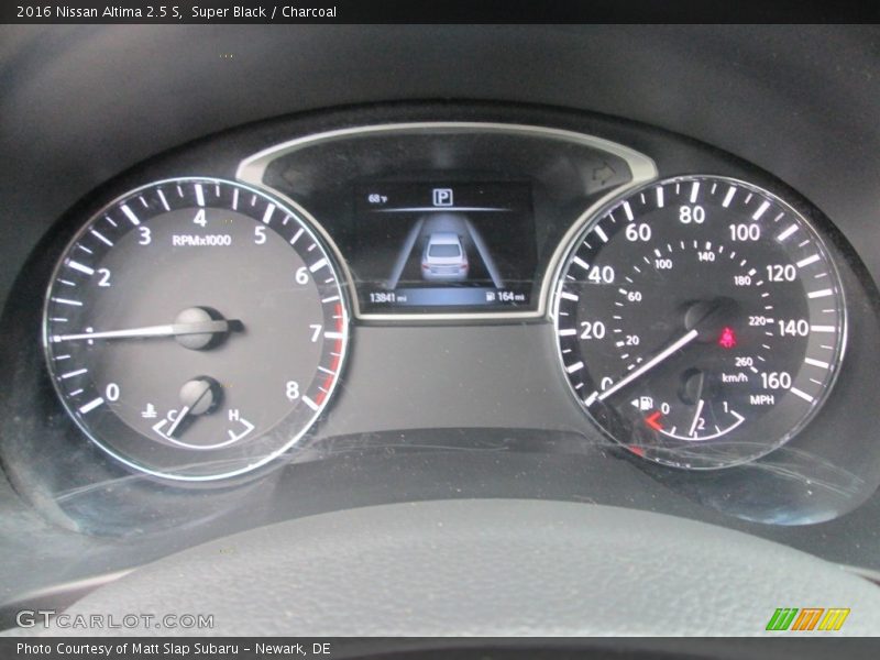 Super Black / Charcoal 2016 Nissan Altima 2.5 S