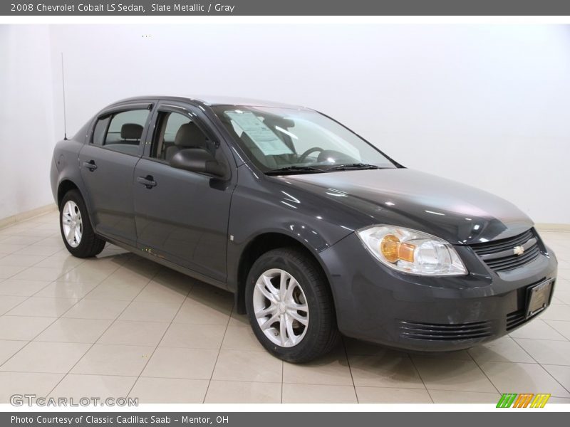 Slate Metallic / Gray 2008 Chevrolet Cobalt LS Sedan