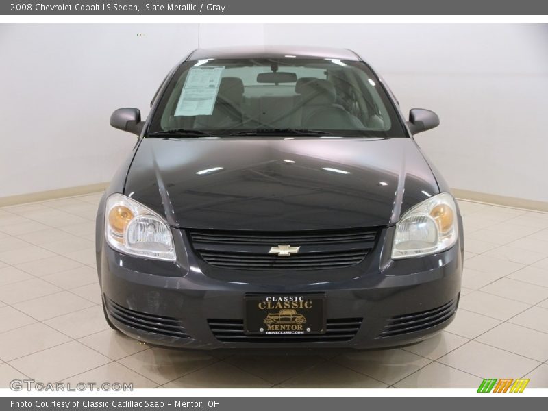 Slate Metallic / Gray 2008 Chevrolet Cobalt LS Sedan