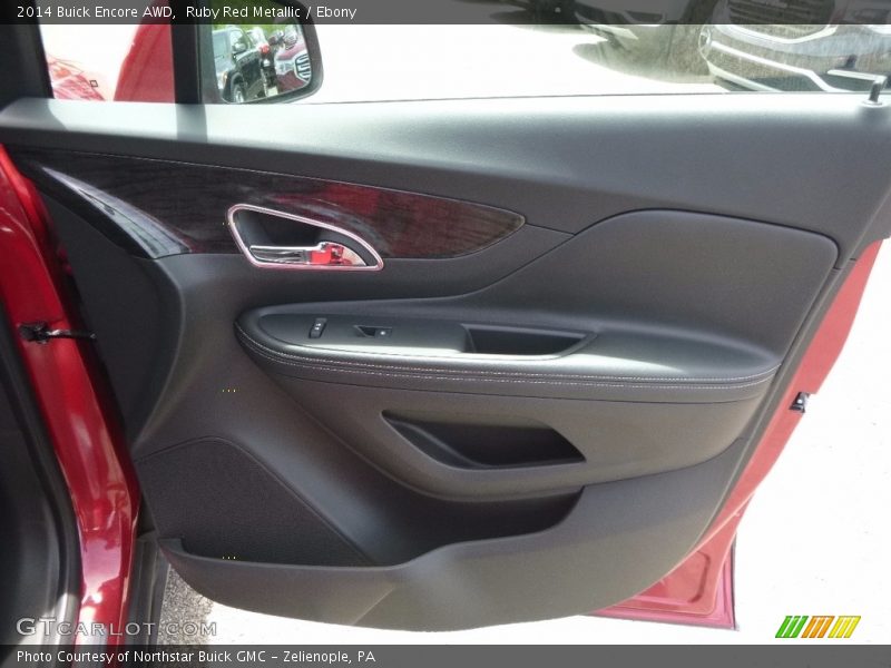 Ruby Red Metallic / Ebony 2014 Buick Encore AWD