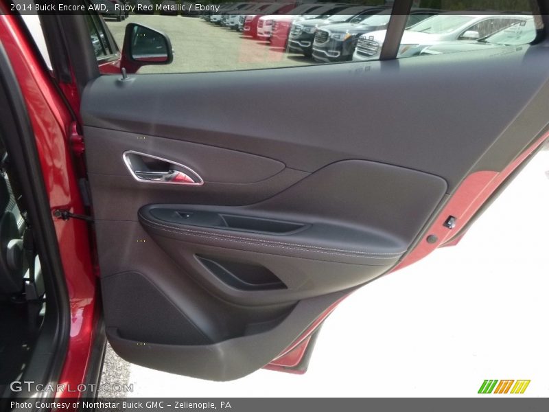 Ruby Red Metallic / Ebony 2014 Buick Encore AWD