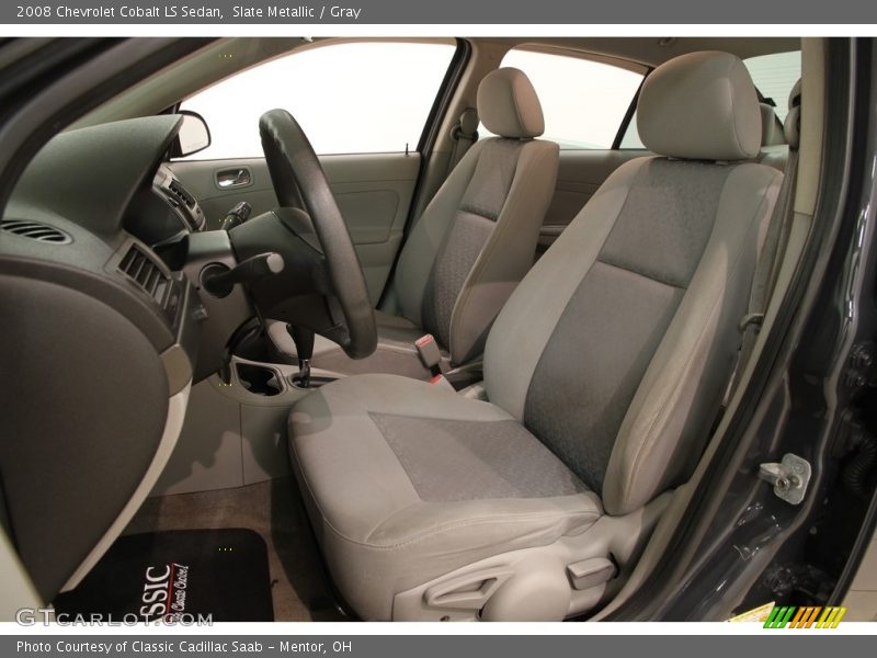 Slate Metallic / Gray 2008 Chevrolet Cobalt LS Sedan