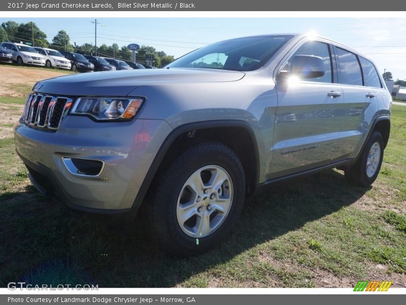 Billet Silver Metallic / Black 2017 Jeep Grand Cherokee Laredo