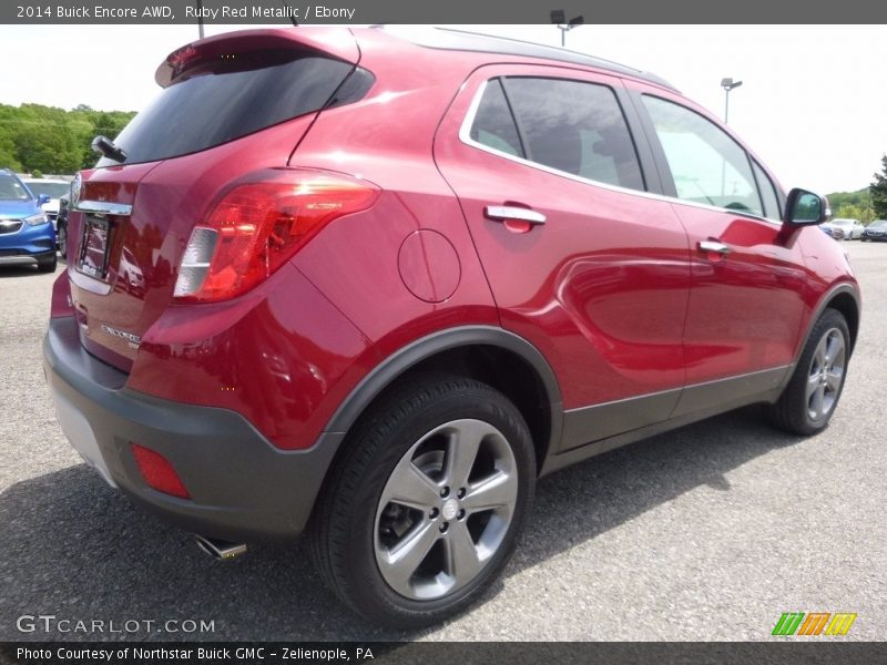 Ruby Red Metallic / Ebony 2014 Buick Encore AWD