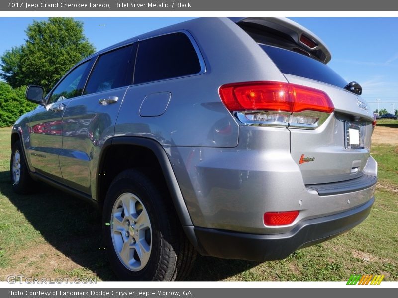 Billet Silver Metallic / Black 2017 Jeep Grand Cherokee Laredo