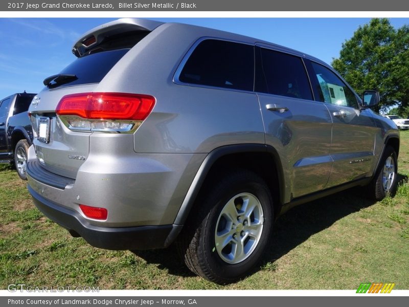 Billet Silver Metallic / Black 2017 Jeep Grand Cherokee Laredo