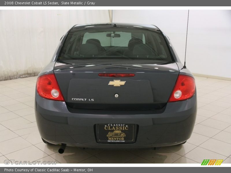 Slate Metallic / Gray 2008 Chevrolet Cobalt LS Sedan
