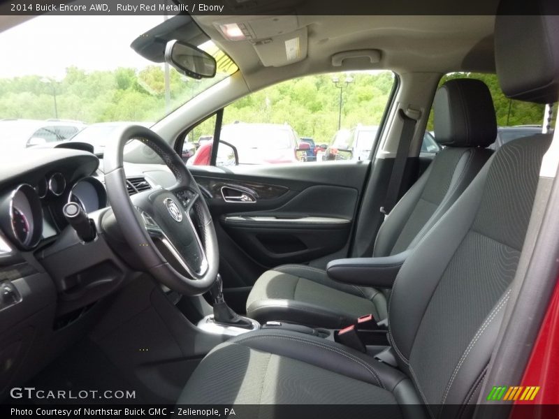 Ruby Red Metallic / Ebony 2014 Buick Encore AWD