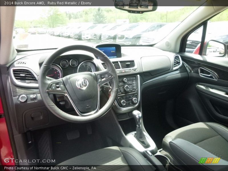 Ruby Red Metallic / Ebony 2014 Buick Encore AWD