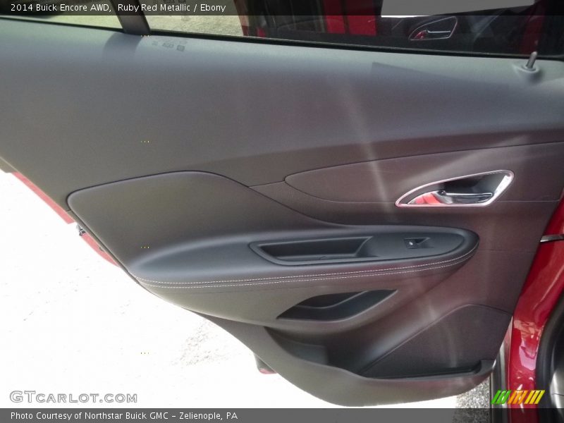 Ruby Red Metallic / Ebony 2014 Buick Encore AWD