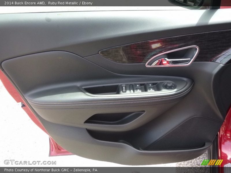 Ruby Red Metallic / Ebony 2014 Buick Encore AWD