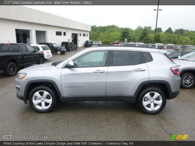 Billet Silver Metallic / Black 2017 Jeep Compass Latitude 4x4