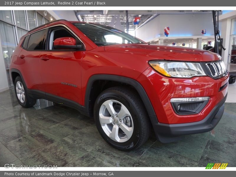 Redline 2 Coat Pearl / Black 2017 Jeep Compass Latitude