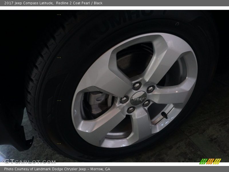 Redline 2 Coat Pearl / Black 2017 Jeep Compass Latitude