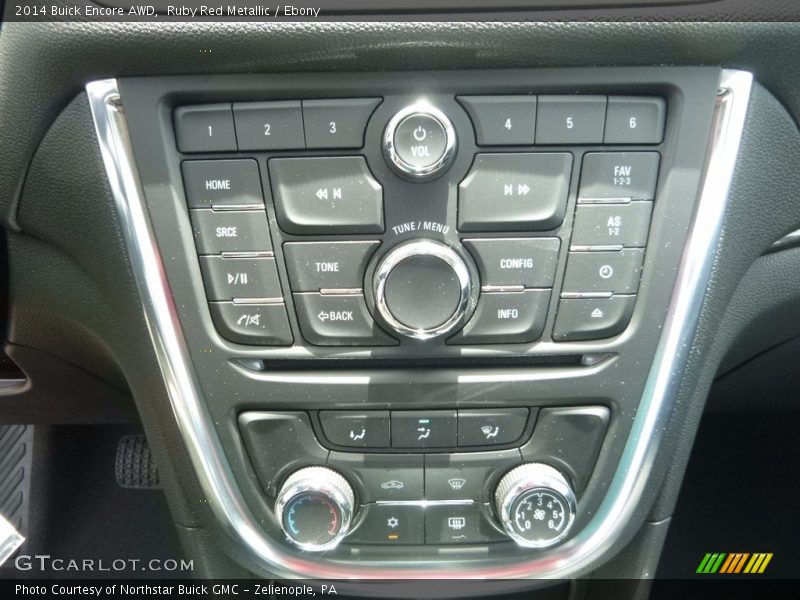 Ruby Red Metallic / Ebony 2014 Buick Encore AWD