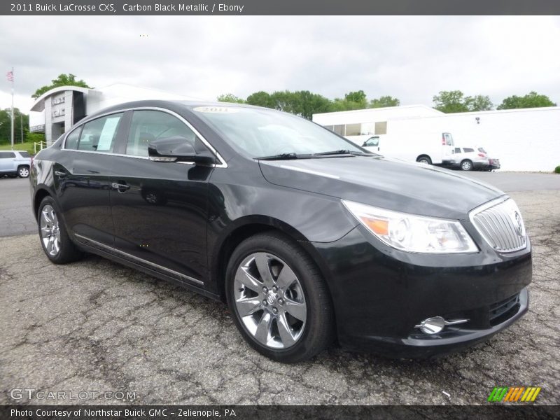 Carbon Black Metallic / Ebony 2011 Buick LaCrosse CXS