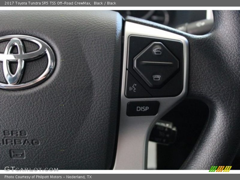 Black / Black 2017 Toyota Tundra SR5 TSS Off-Road CrewMax