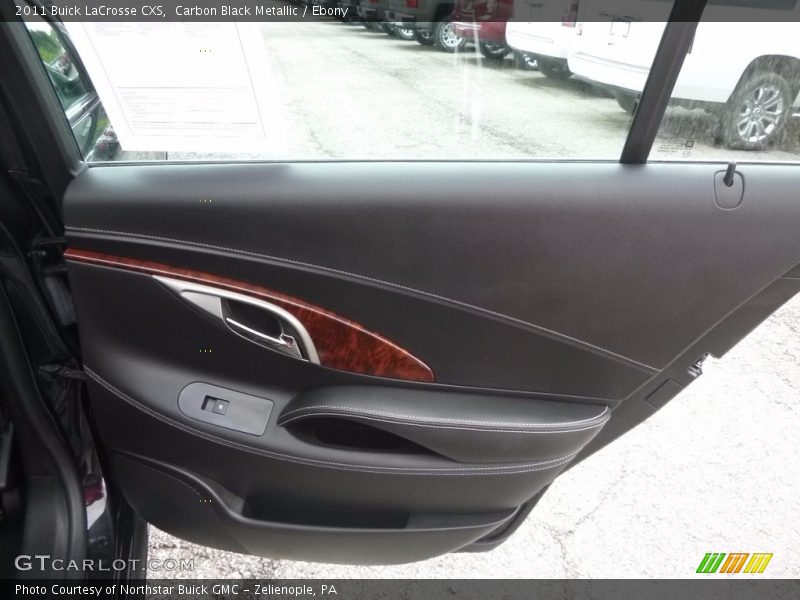 Carbon Black Metallic / Ebony 2011 Buick LaCrosse CXS