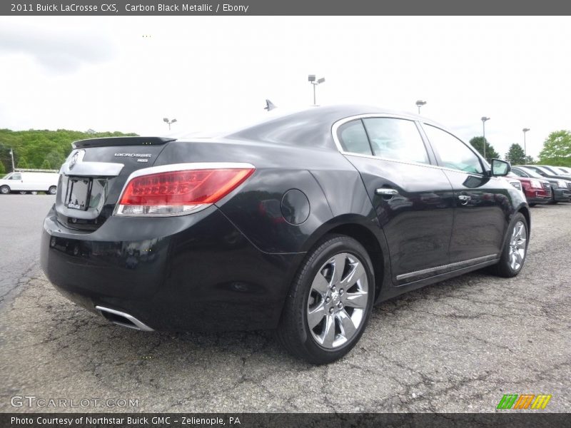 Carbon Black Metallic / Ebony 2011 Buick LaCrosse CXS