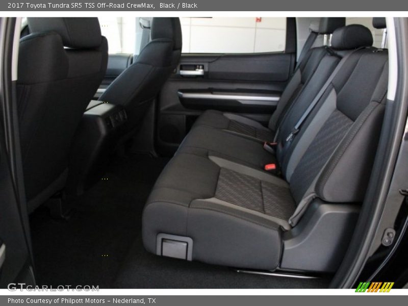 Black / Black 2017 Toyota Tundra SR5 TSS Off-Road CrewMax