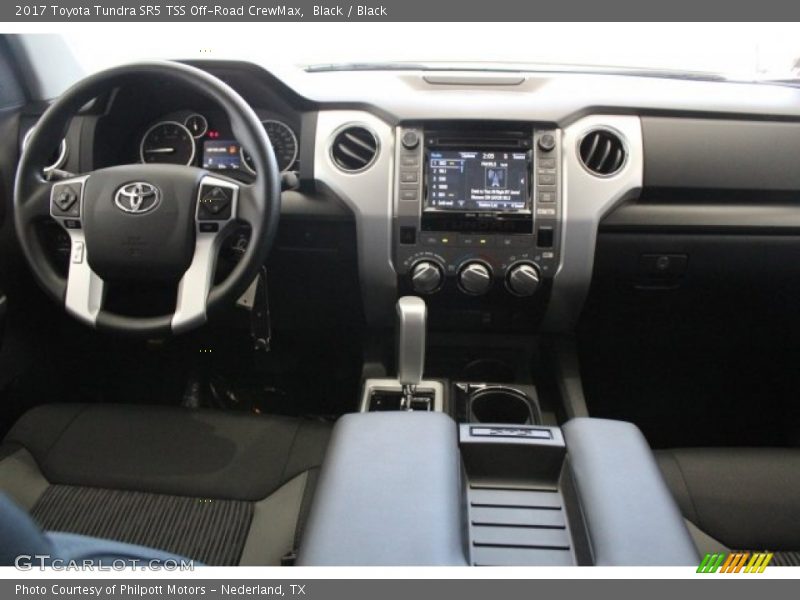 Black / Black 2017 Toyota Tundra SR5 TSS Off-Road CrewMax
