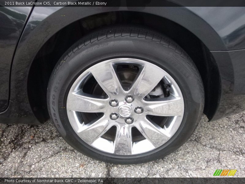 Carbon Black Metallic / Ebony 2011 Buick LaCrosse CXS