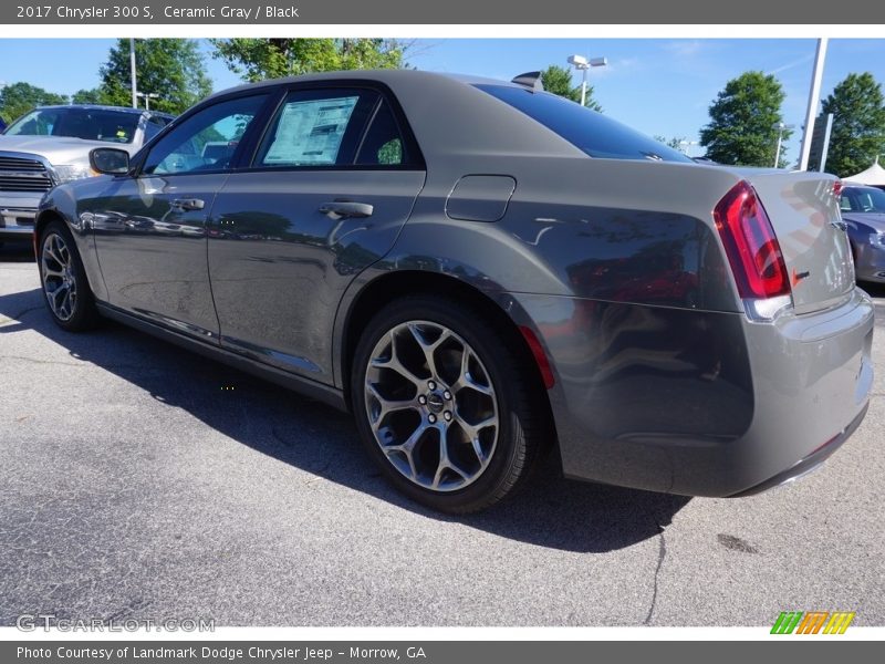 Ceramic Gray / Black 2017 Chrysler 300 S