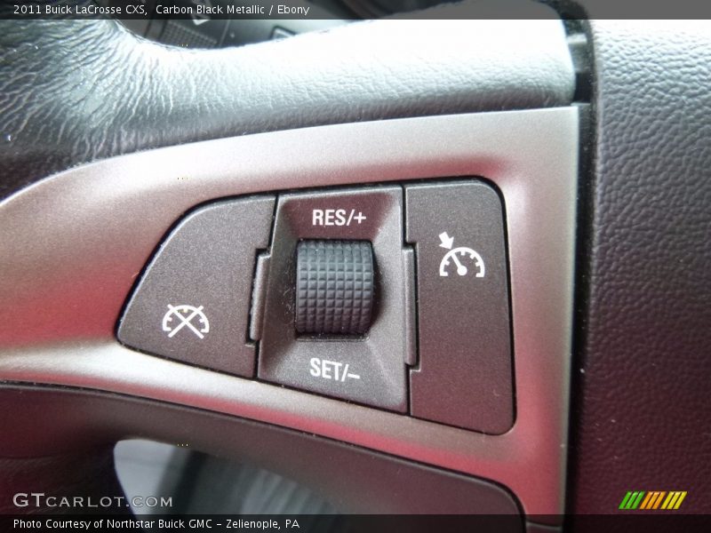 Carbon Black Metallic / Ebony 2011 Buick LaCrosse CXS