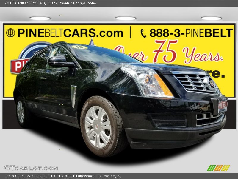 Black Raven / Ebony/Ebony 2015 Cadillac SRX FWD