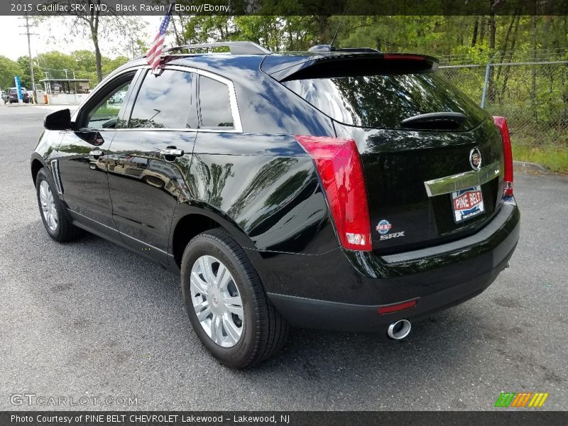 Black Raven / Ebony/Ebony 2015 Cadillac SRX FWD