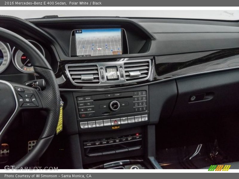 Polar White / Black 2016 Mercedes-Benz E 400 Sedan