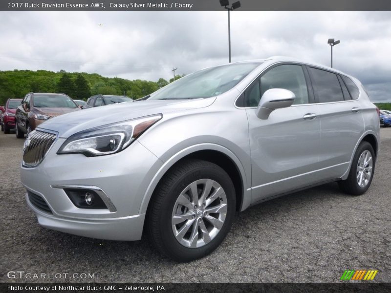 Galaxy Silver Metallic / Ebony 2017 Buick Envision Essence AWD