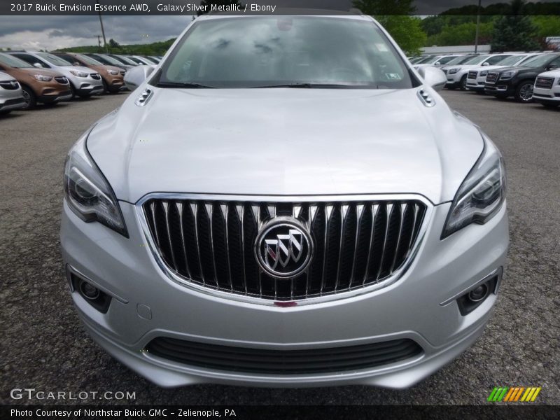 Galaxy Silver Metallic / Ebony 2017 Buick Envision Essence AWD