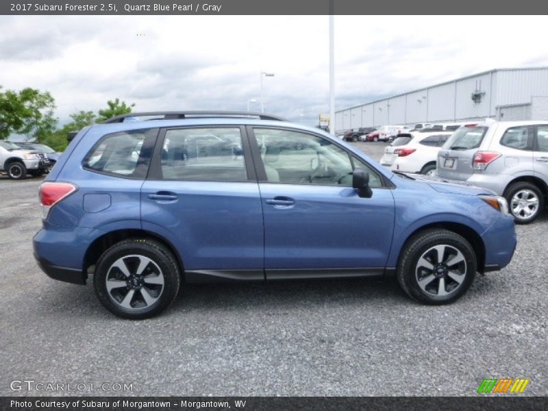 Quartz Blue Pearl / Gray 2017 Subaru Forester 2.5i