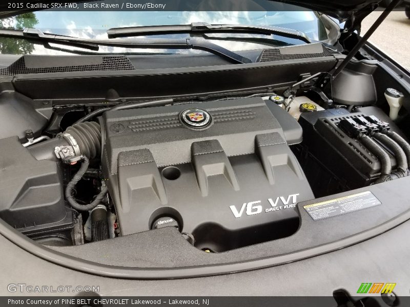 Black Raven / Ebony/Ebony 2015 Cadillac SRX FWD