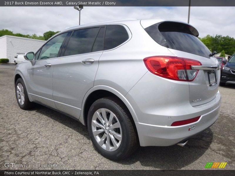 Galaxy Silver Metallic / Ebony 2017 Buick Envision Essence AWD