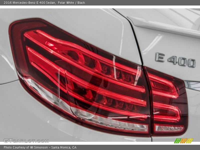 Polar White / Black 2016 Mercedes-Benz E 400 Sedan