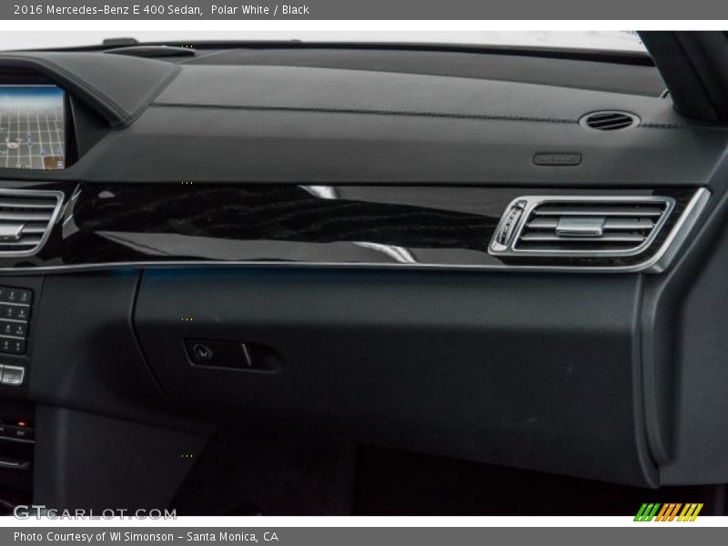 Polar White / Black 2016 Mercedes-Benz E 400 Sedan