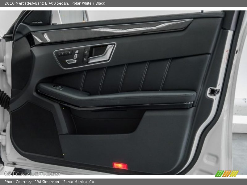 Polar White / Black 2016 Mercedes-Benz E 400 Sedan