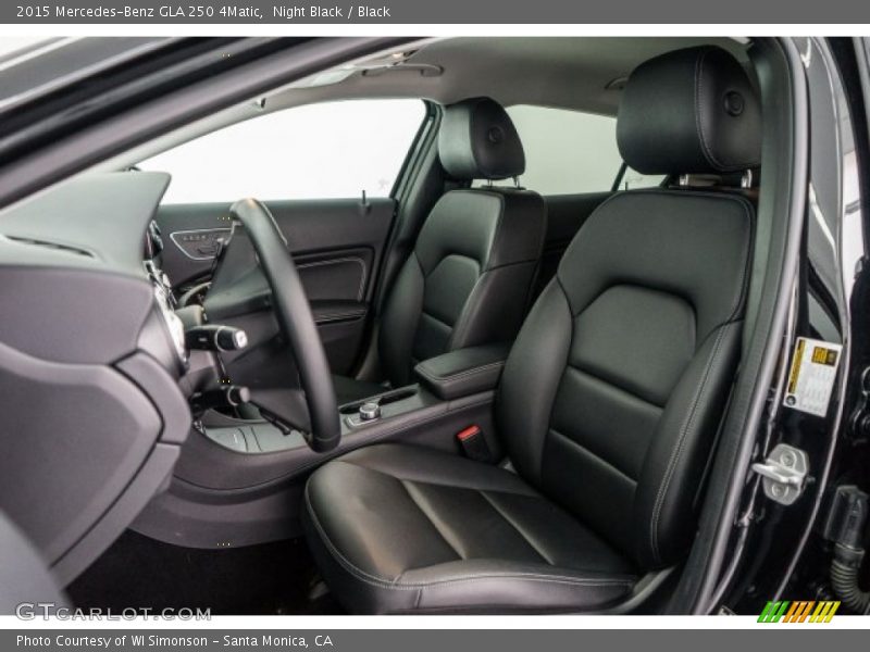 Night Black / Black 2015 Mercedes-Benz GLA 250 4Matic