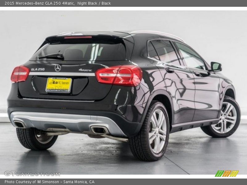 Night Black / Black 2015 Mercedes-Benz GLA 250 4Matic