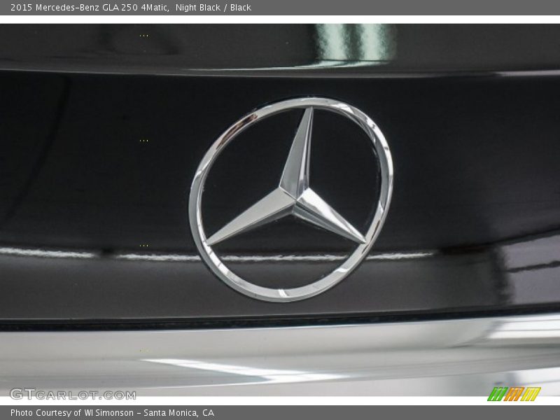 Night Black / Black 2015 Mercedes-Benz GLA 250 4Matic