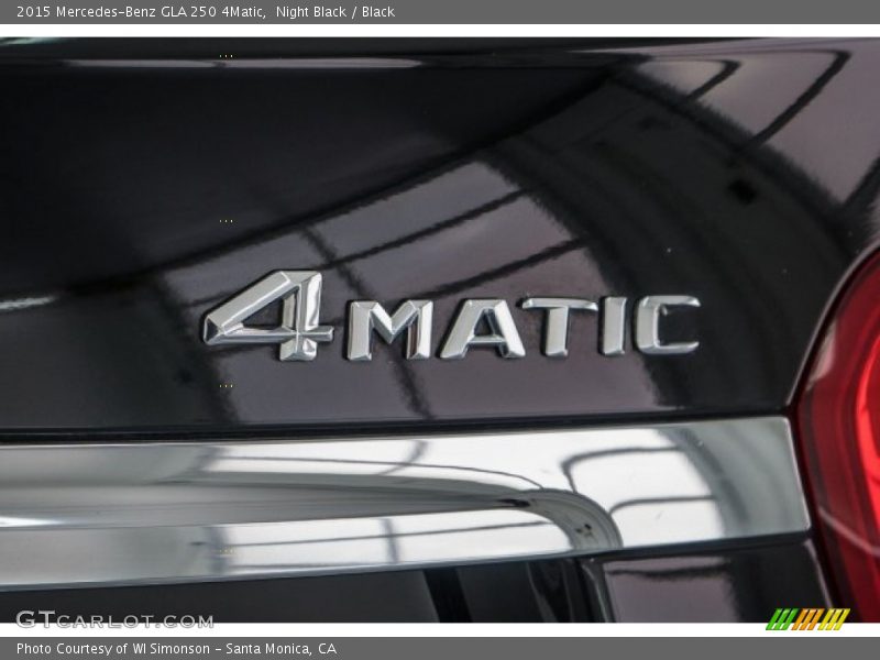 Night Black / Black 2015 Mercedes-Benz GLA 250 4Matic