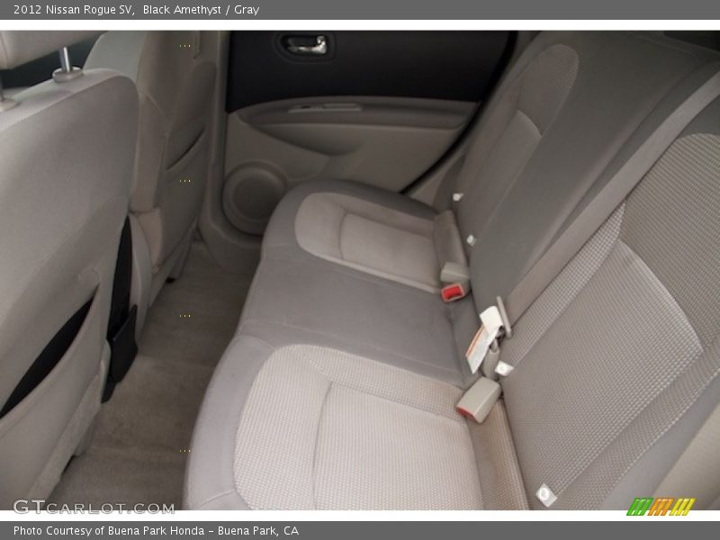Black Amethyst / Gray 2012 Nissan Rogue SV
