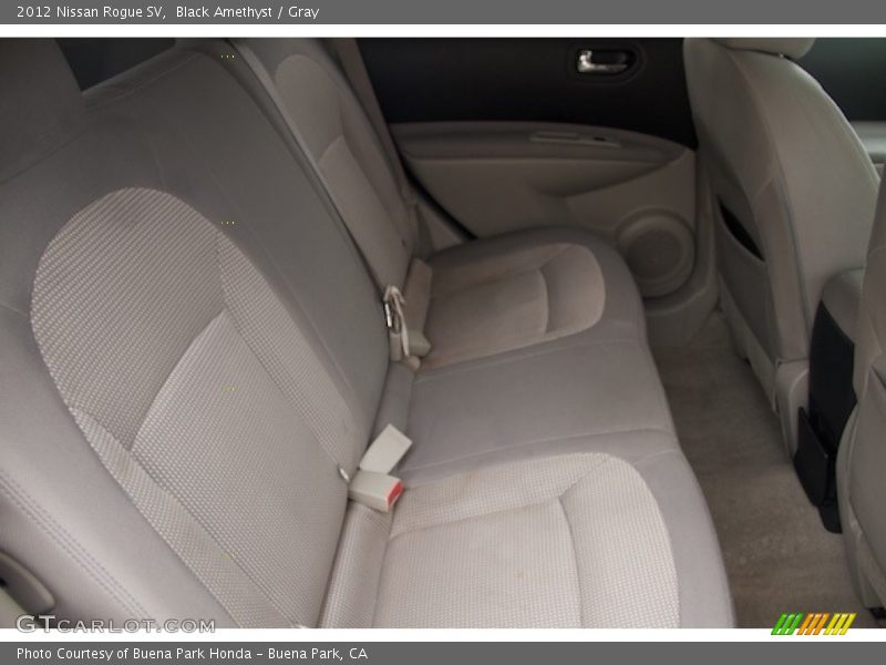 Black Amethyst / Gray 2012 Nissan Rogue SV