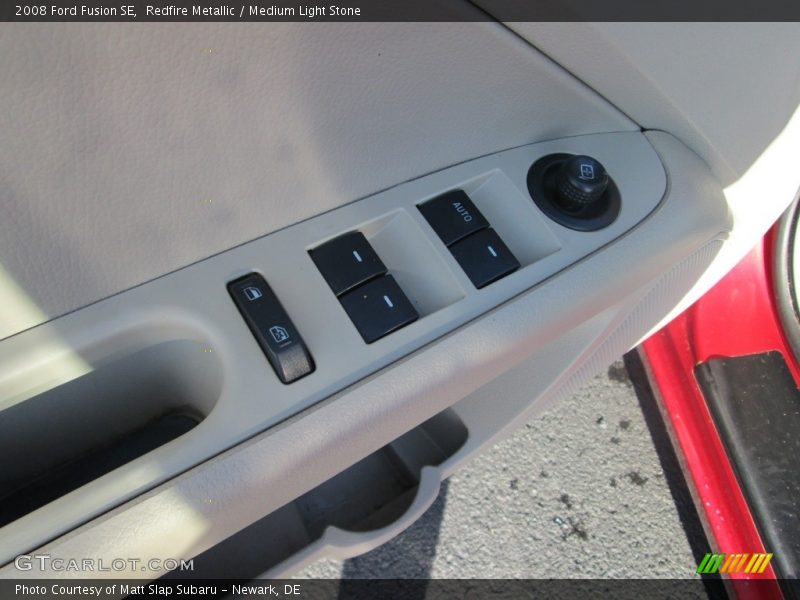 Redfire Metallic / Medium Light Stone 2008 Ford Fusion SE