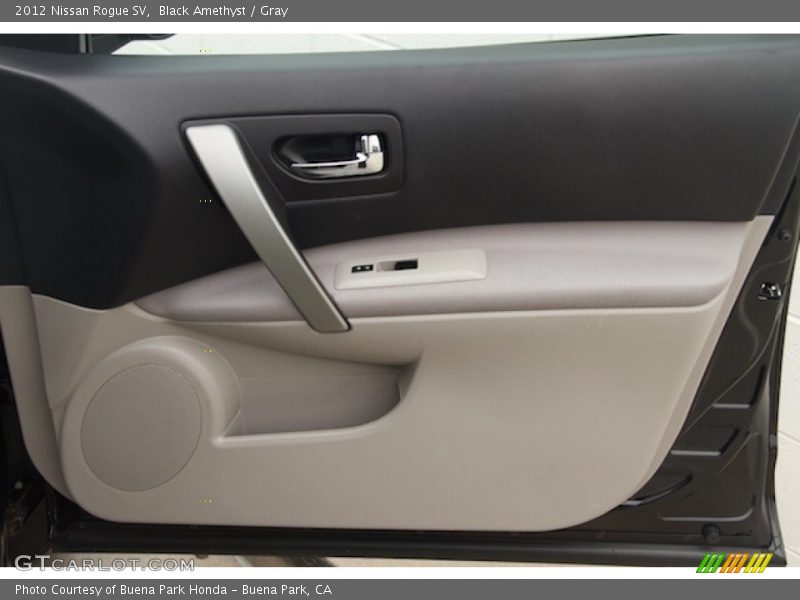 Black Amethyst / Gray 2012 Nissan Rogue SV