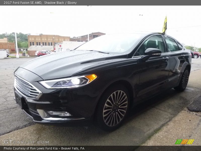 Shadow Black / Ebony 2017 Ford Fusion SE AWD
