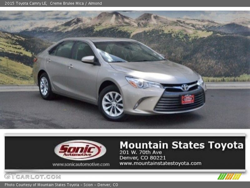 Creme Brulee Mica / Almond 2015 Toyota Camry LE