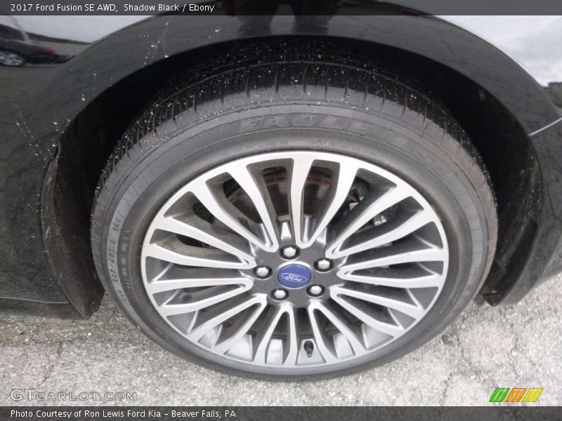 Shadow Black / Ebony 2017 Ford Fusion SE AWD